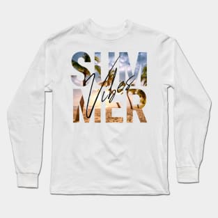 Tropic Summer Vibes Long Sleeve T-Shirt